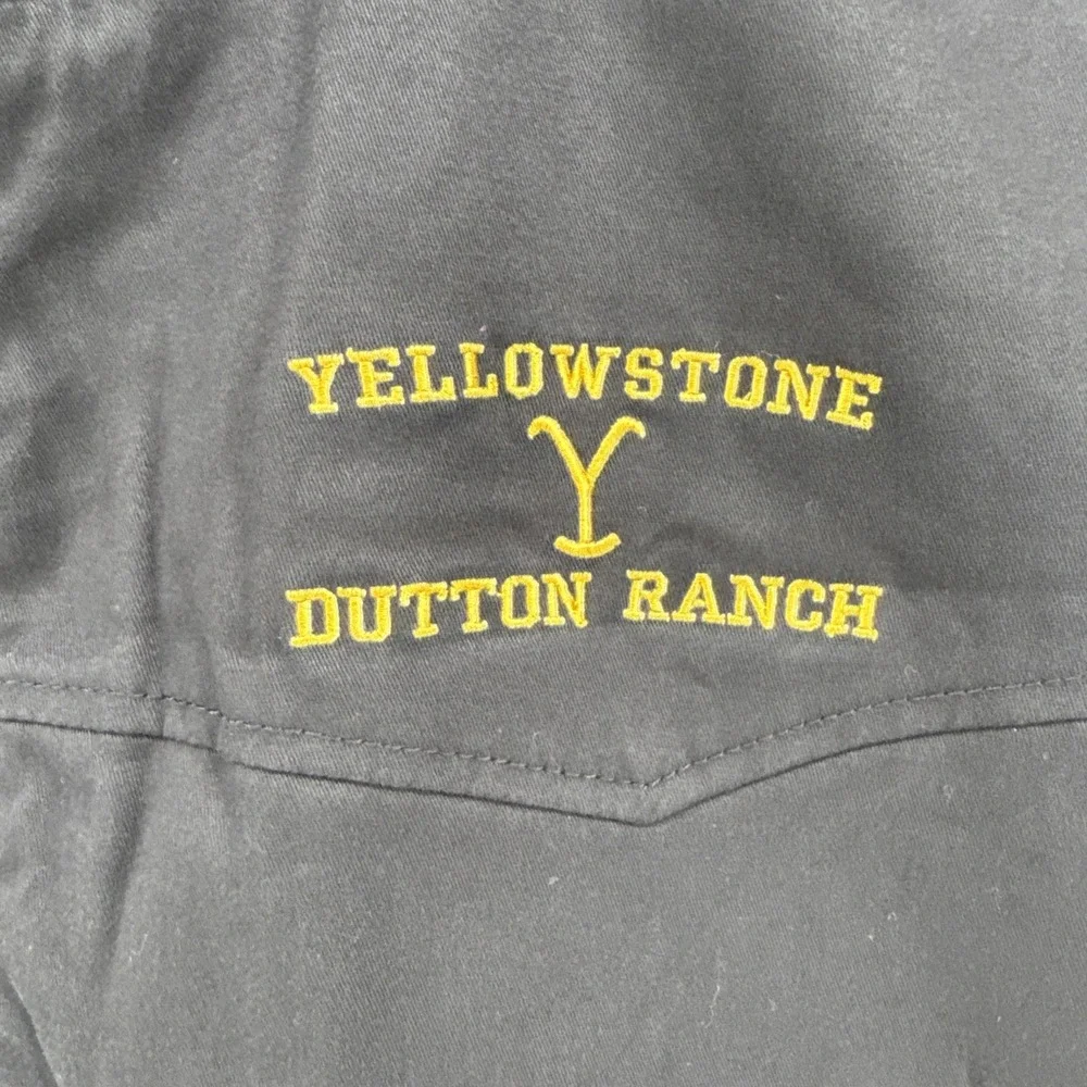 Yellowstone Dutton Ranch Men's Vest Jacket Brown Size 3XL Western Cowboy NWT - Picture 2 of 8